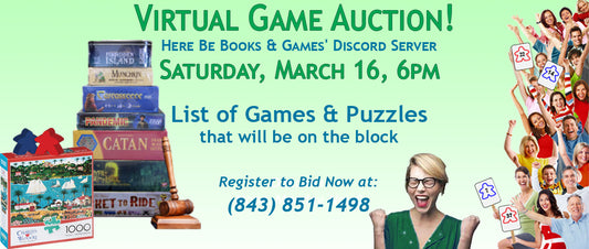 Game & Puzzles on the Auction Block Saturday, March, 16, 2024