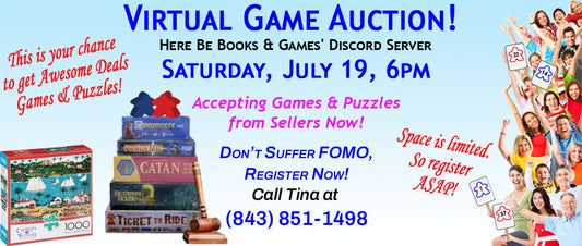 Game & Puzzle Auction, July 19, 2025