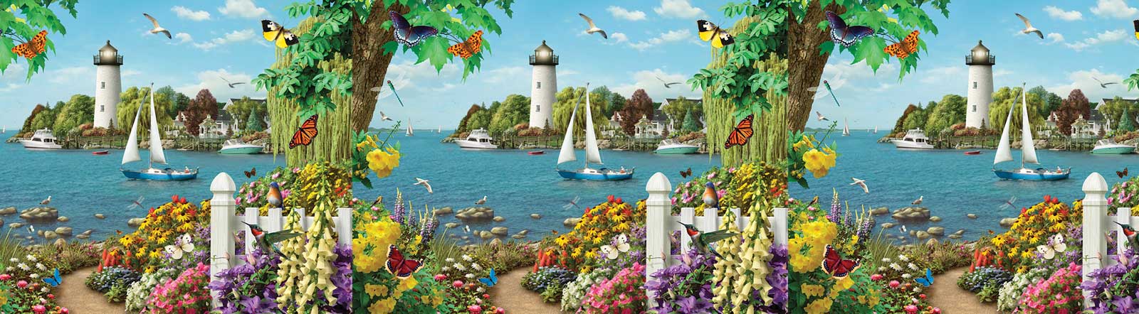 Scenic Puzzles (By the Bay shown)