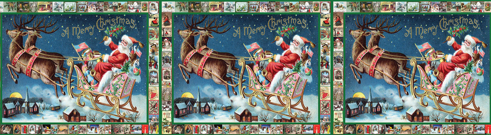 Holidays Puzzle Collection (Santa's Sleigh depicted)