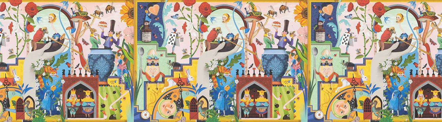 Whimsical & Delightful Puzzles (Alice's Wonderland shown)