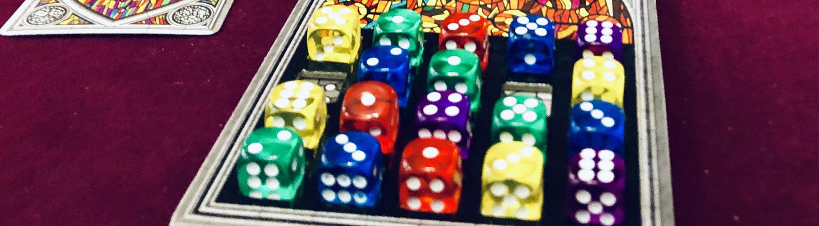 Dice Games (Sagrada pictured)