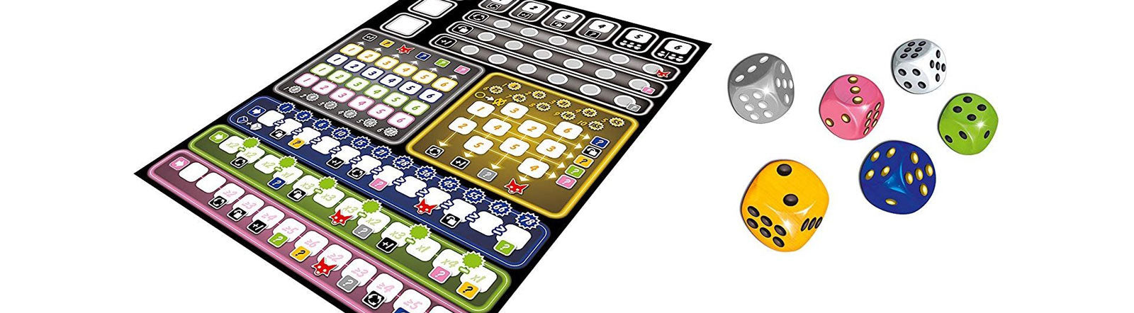 Roll-and-Write Games (Twice As Clever shown)