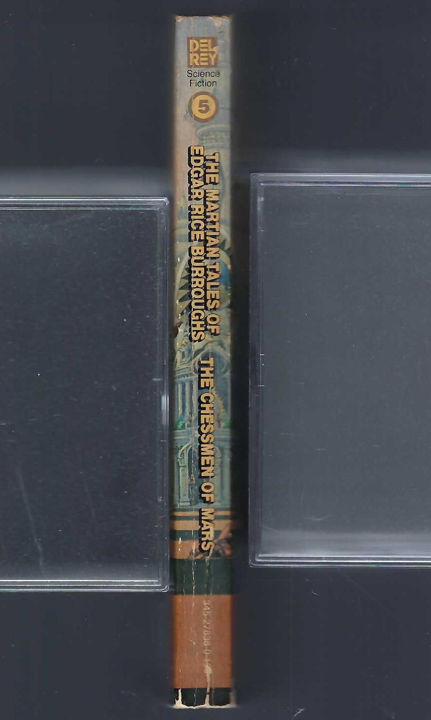 Chessmen of Mars by Edgar Rice Burroughs spine