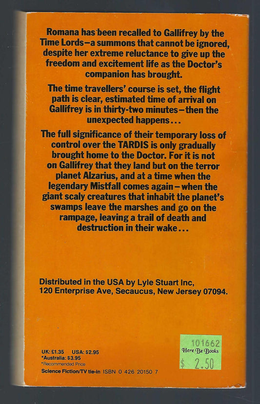 Doctor Who Full Circle by Andrew Smith back cover