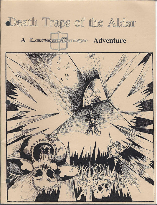 Death Traps of the Aldar front cover