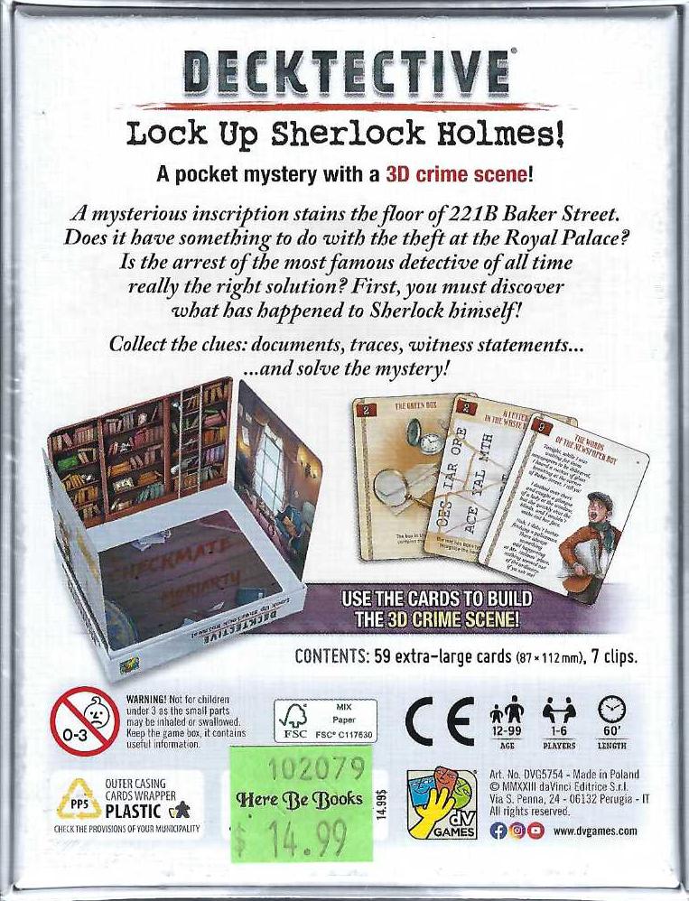 Decktective: Lock Up Sherlock Holmes!