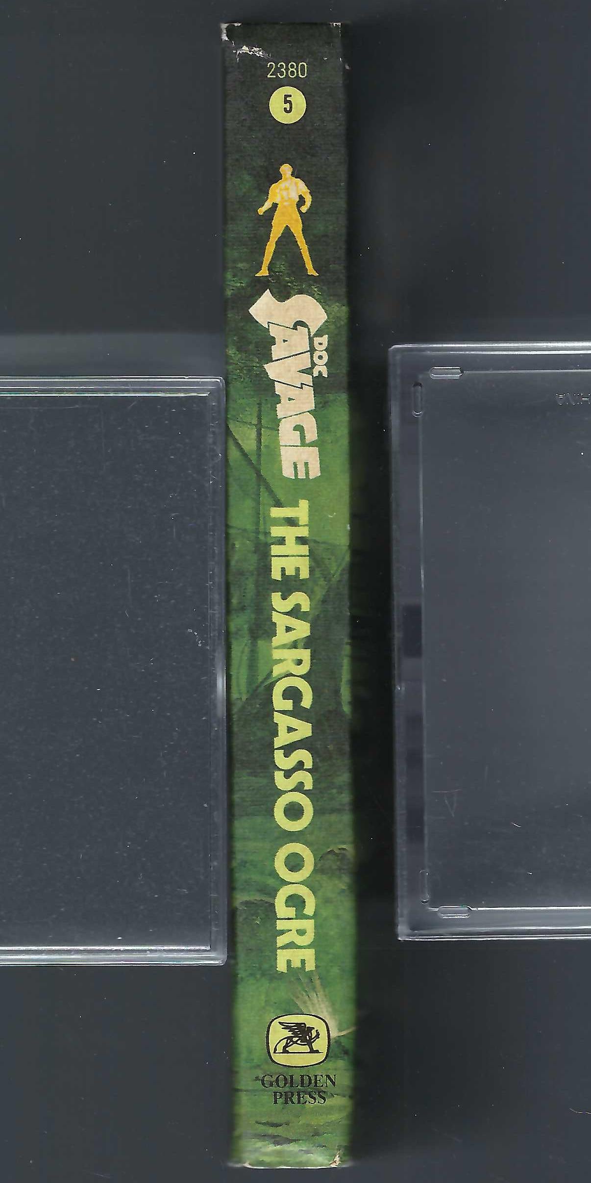 Doc Savage The Sargasso Ogre spine