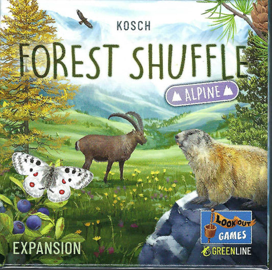 Forest Shuffle Alpine expansion front of box