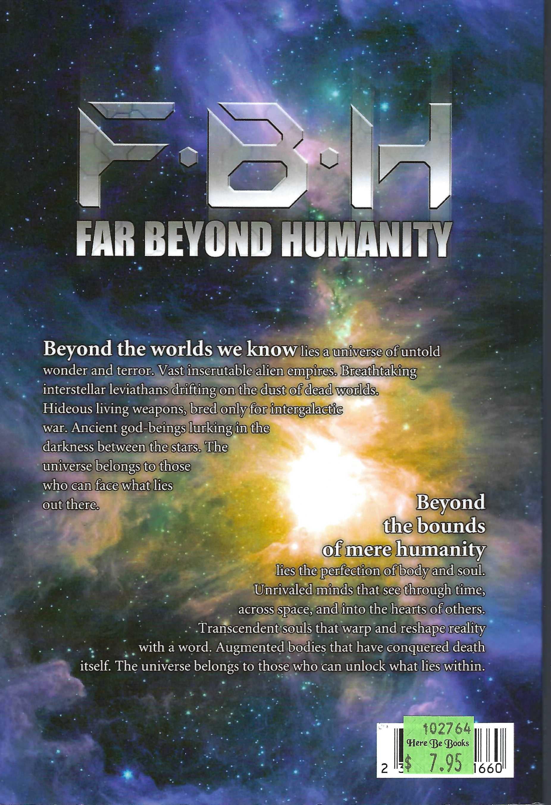 Far Beyond Humanity by Sean Gomes back cover