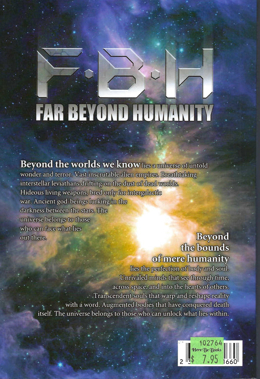 Far Beyond Humanity by Sean Gomes back cover
