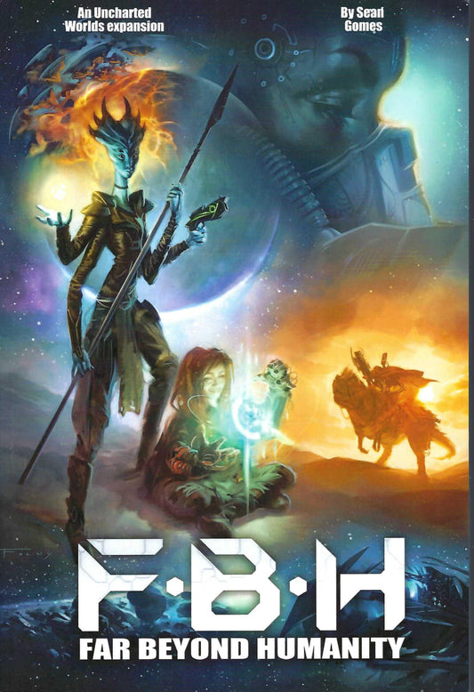 Far Beyond Humanity by Sean Gomes front cover