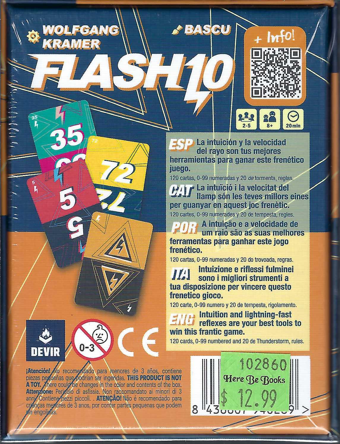 Flash 10 back of box