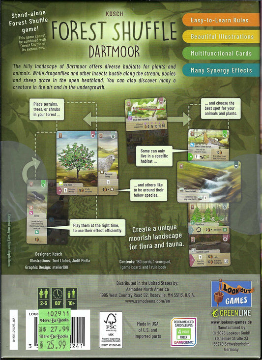 Forest Shuffle Dartmore back of box