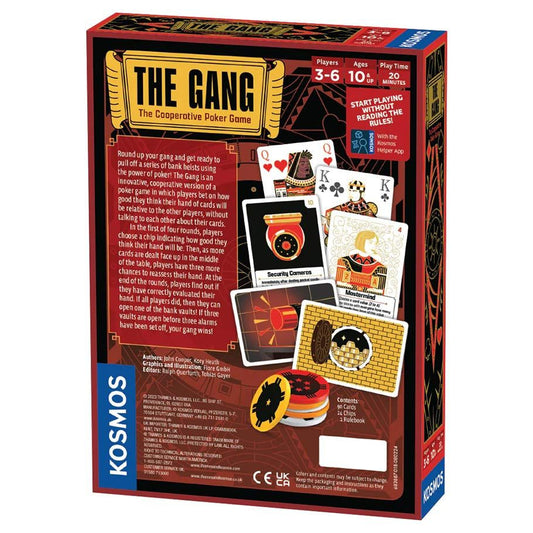 The Gang The Cooperative Poker Game back of box