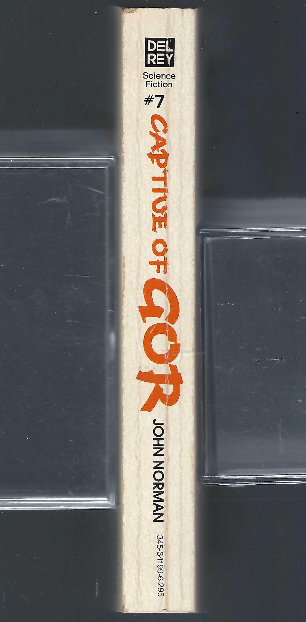 Captive of Gor by John Norman spine
