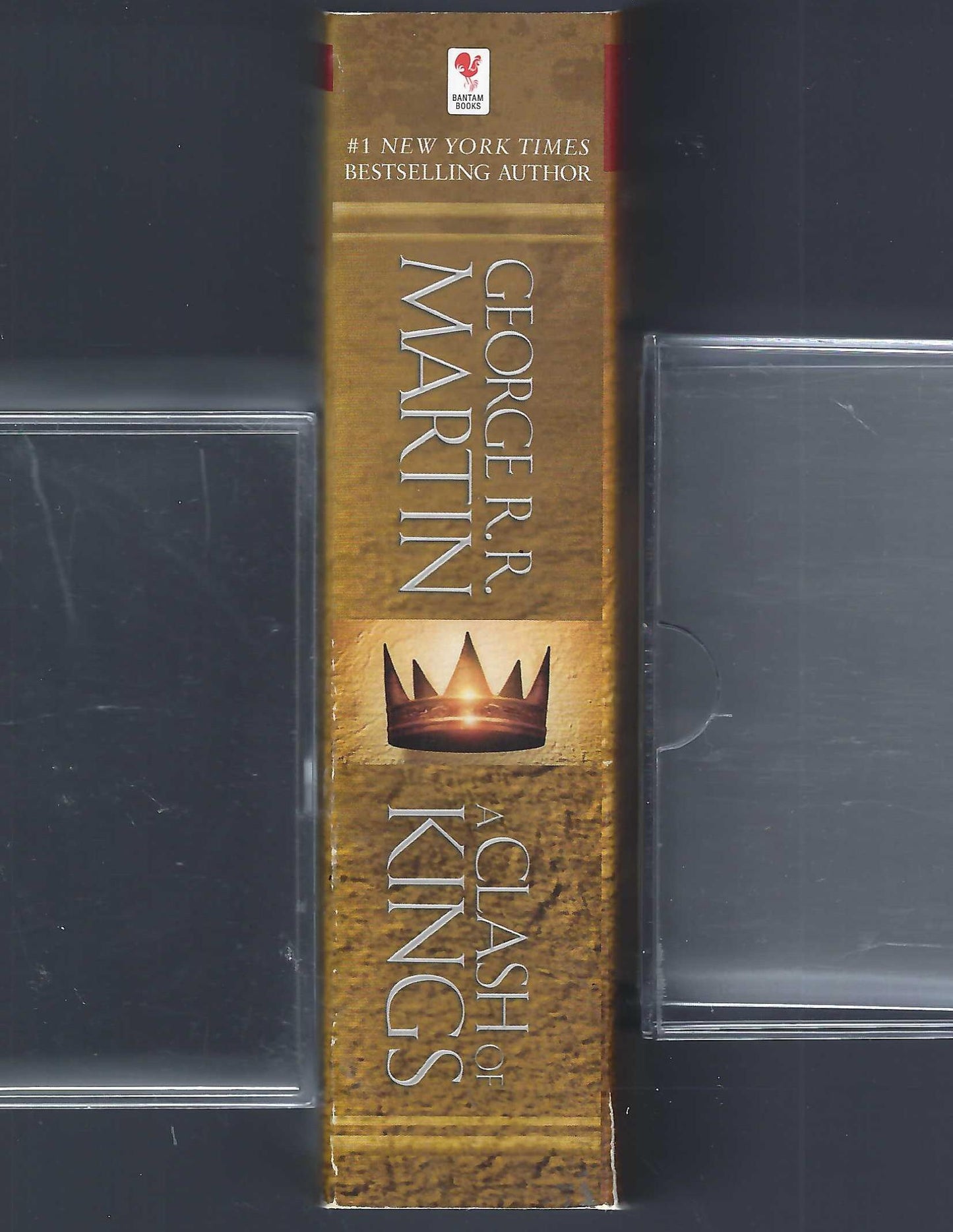 Clash of Kings by George R. R. Martin spine