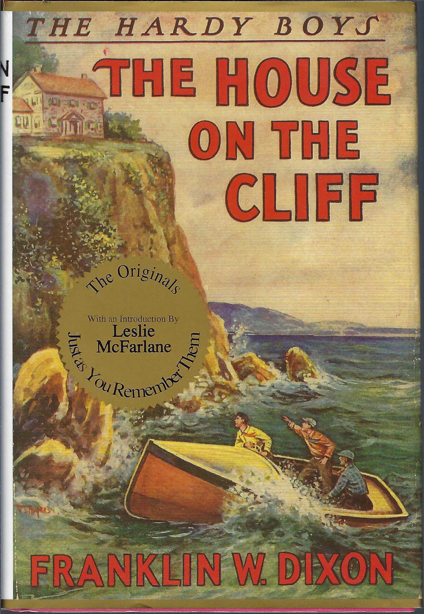 The House on the Cliff Hardy Boys #2 front cover