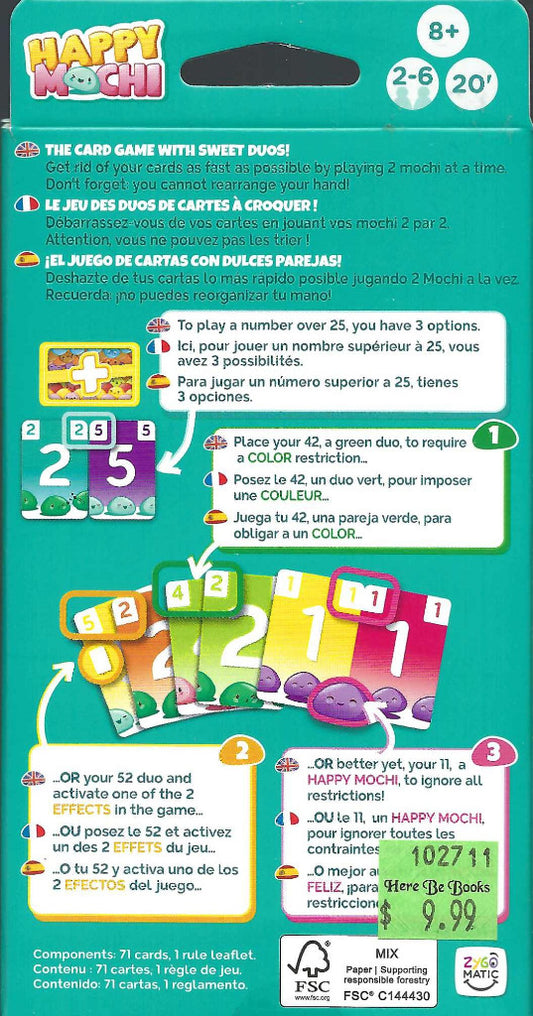 Happy Mochi back of box