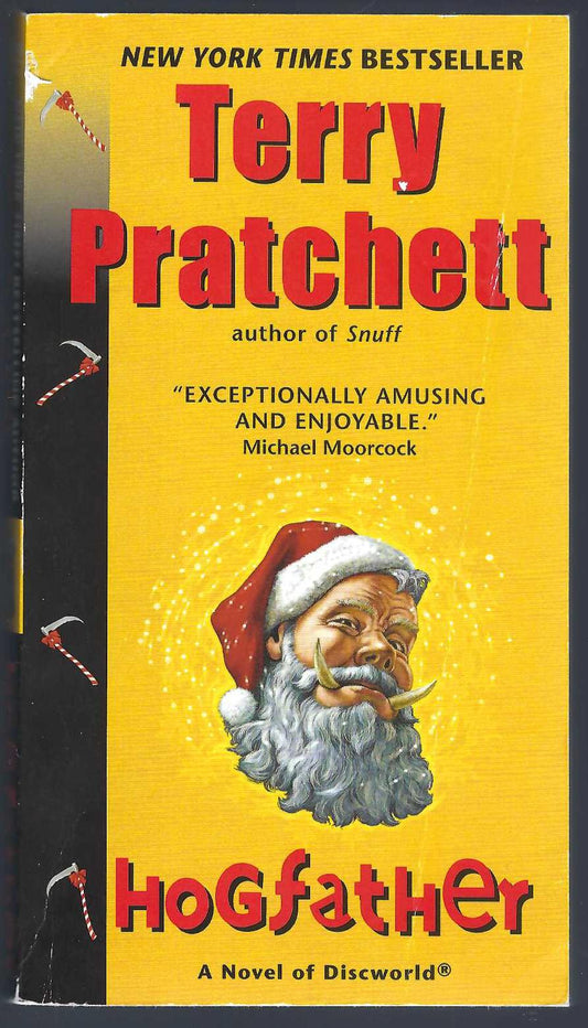 Hogfather, by Terry Pratchett front cover