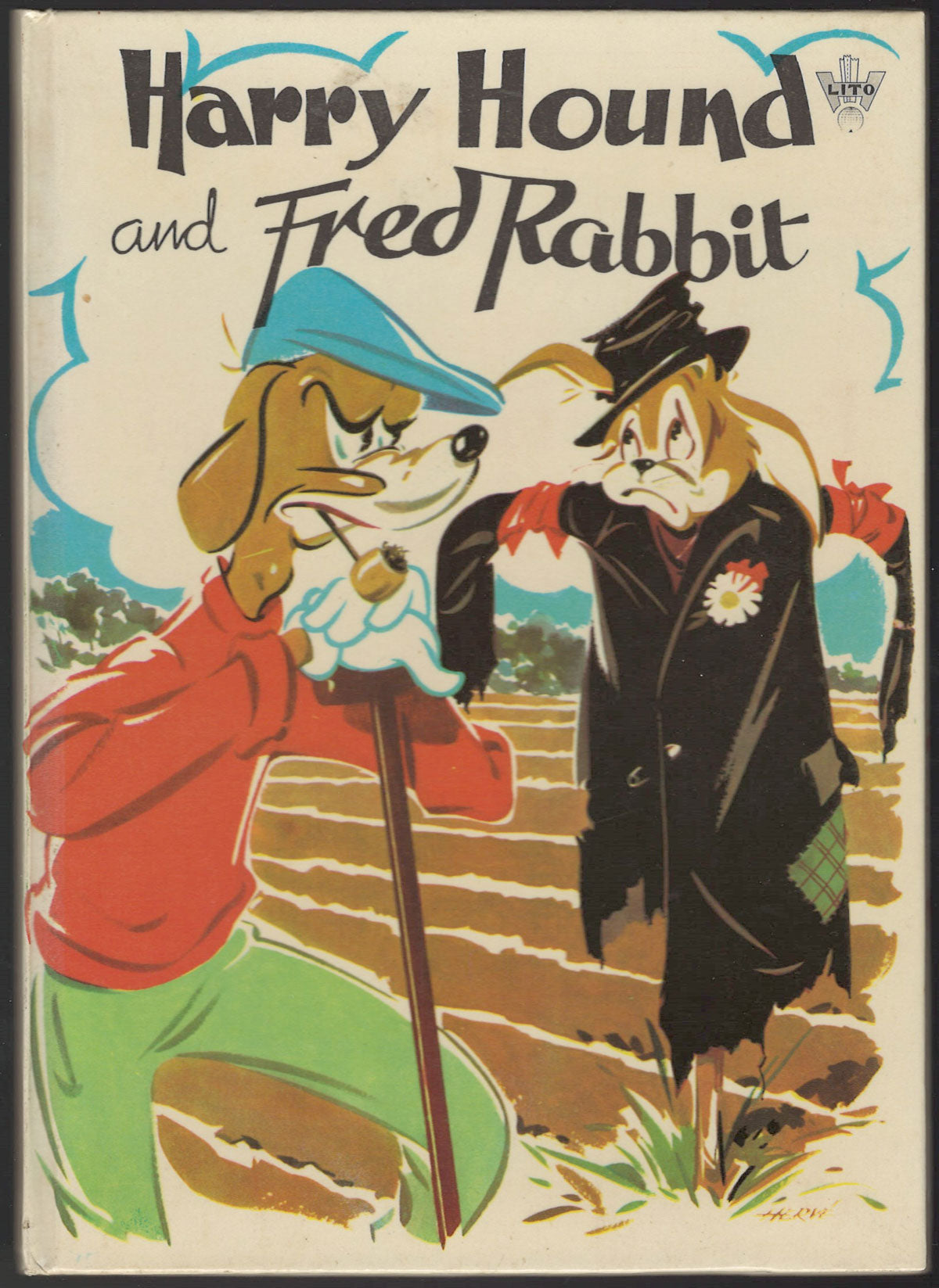 Harry Hound and Fred Rabbit front cover
