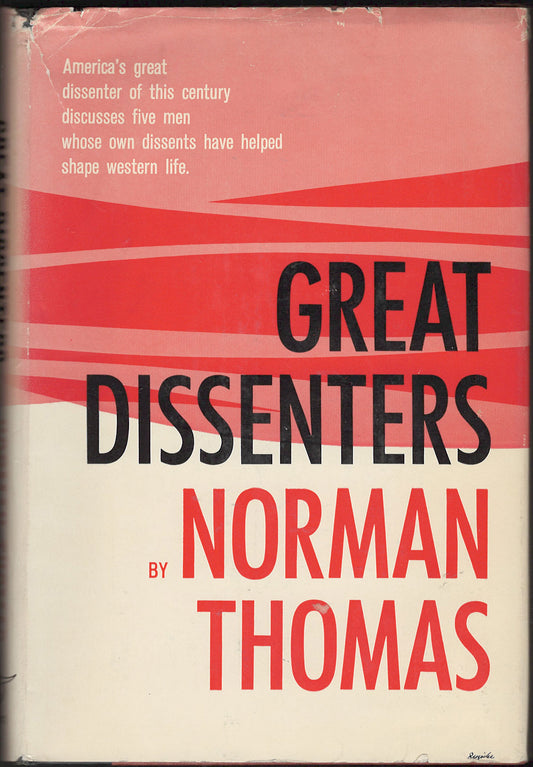 Great Dissenters by Norman Thomas front cover