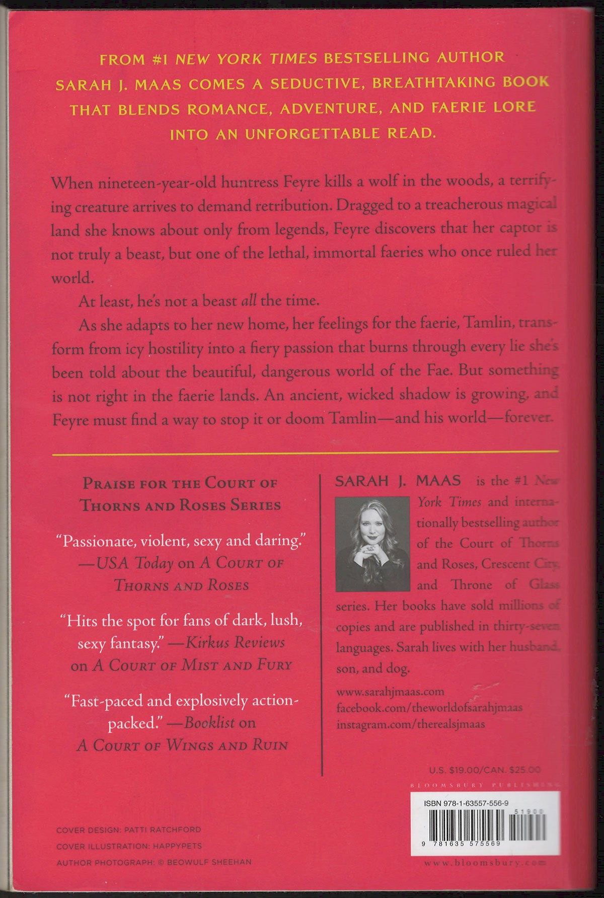 Court of Thorns and Roses by Sarah Maas back cover