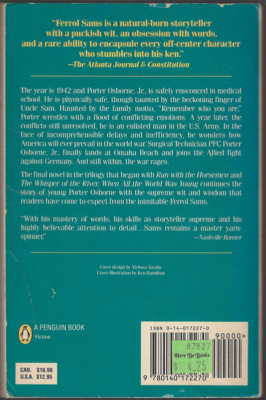 When All the World Was Young by Ferrol Sams back cover