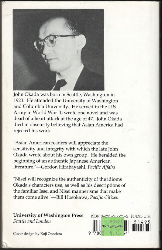 No-No Boy by John Okada back cover