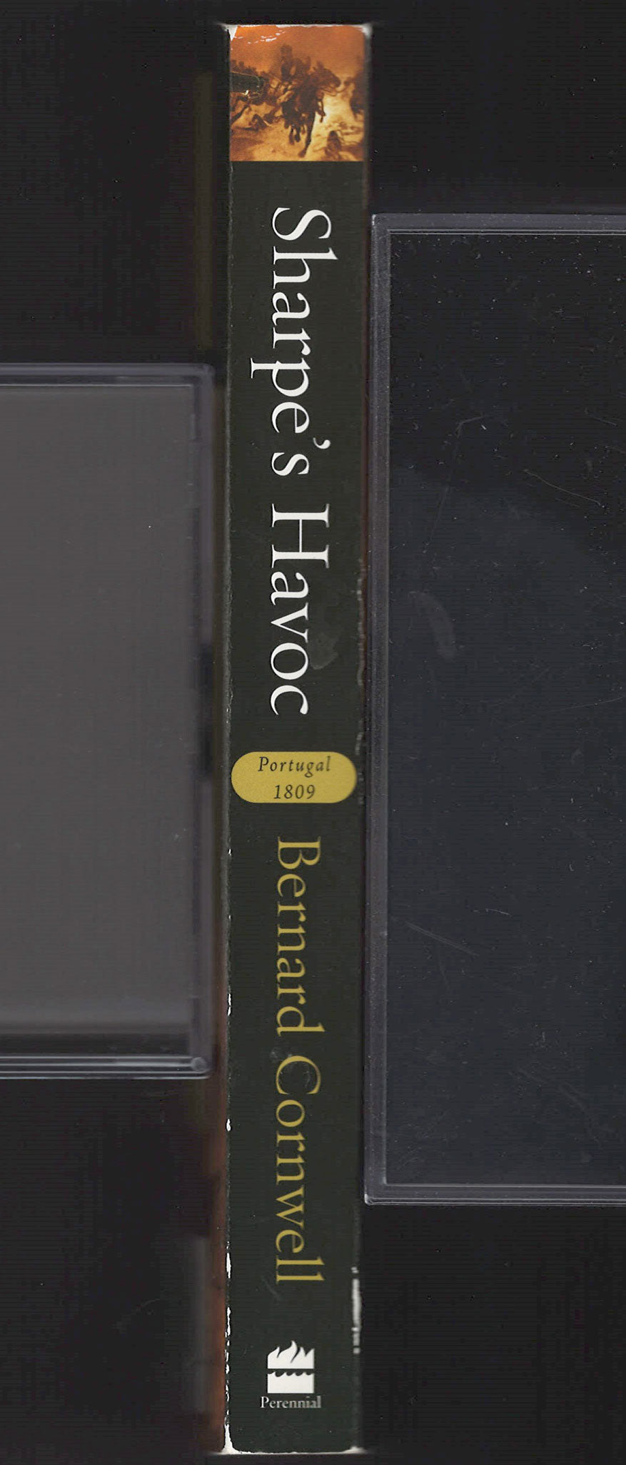 Sharpe's Havoc by Bernard Cornwell spine