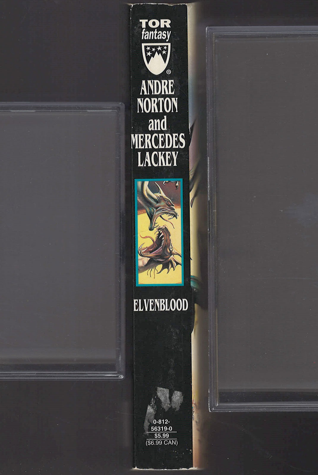 Elvenblood by Andre Norton and Mercedes Lackey spine