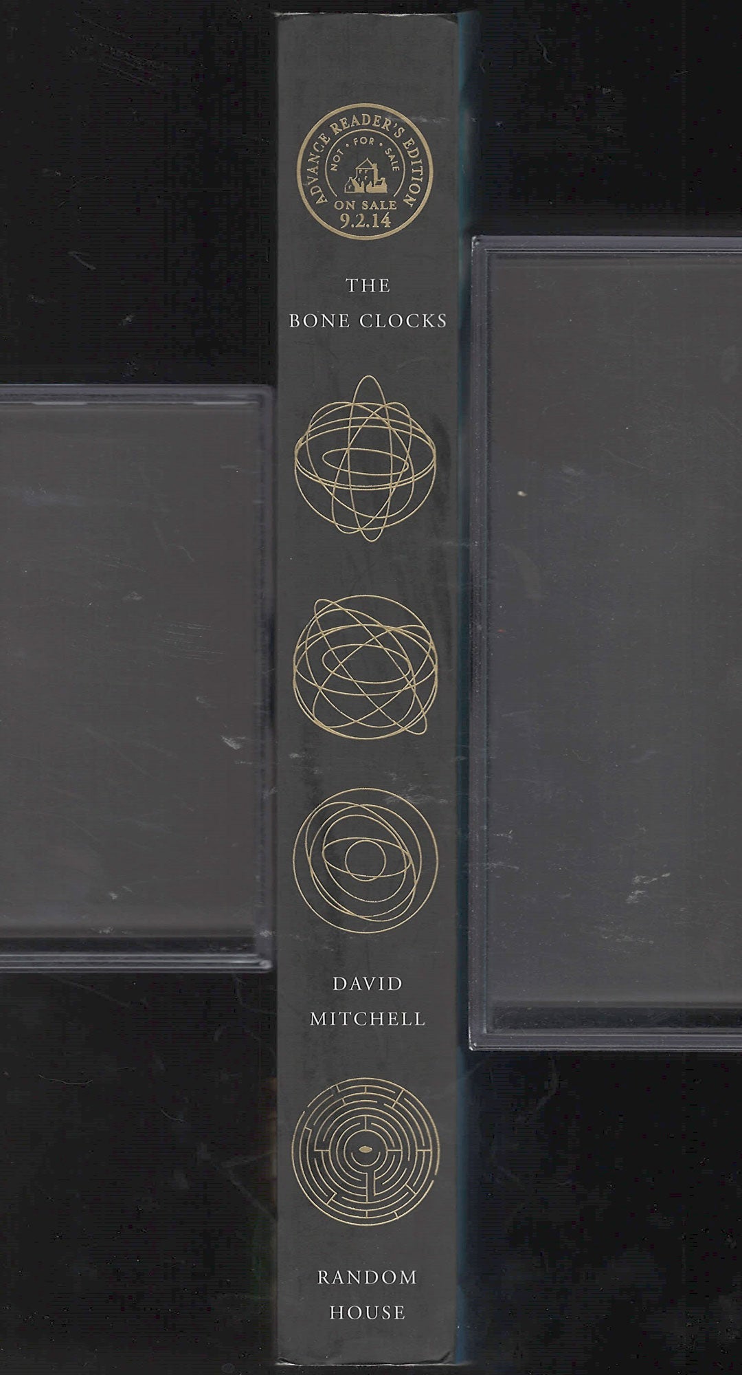 The Bone Clocks by David Mitchell spine