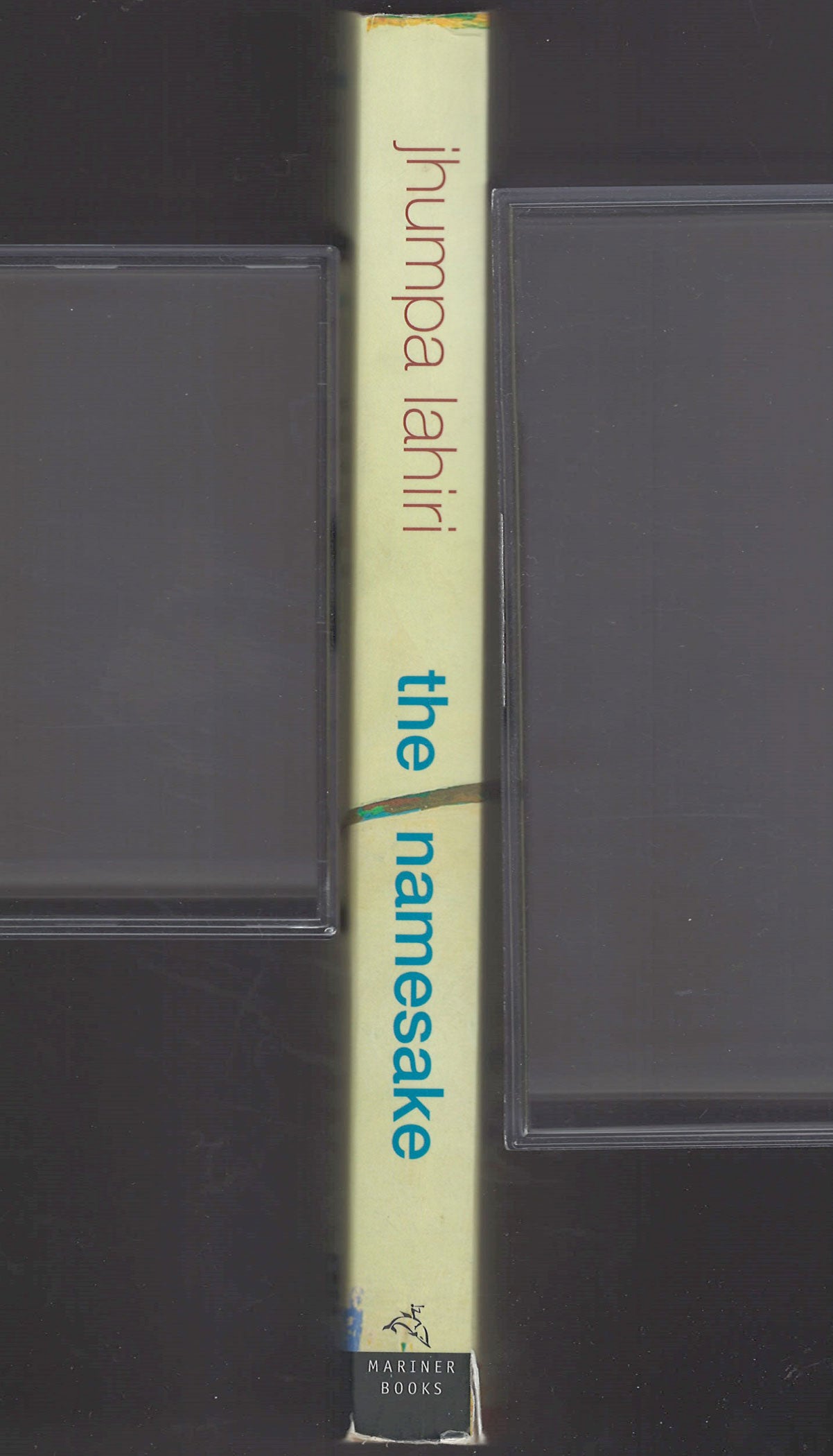 The Namesake by Jhumpa Lahiri spine