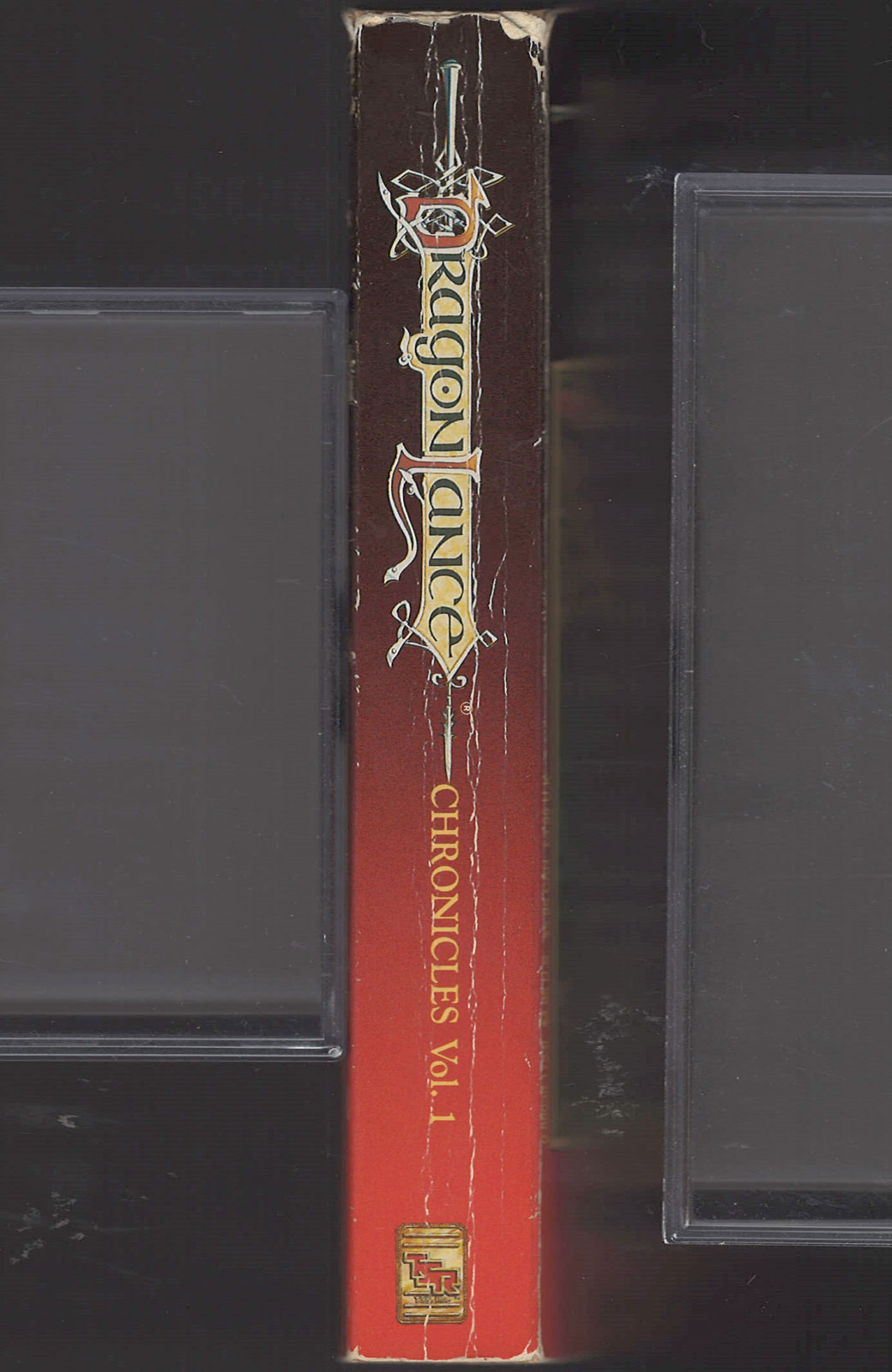 Dragons of Autumn Twilight by Margaret Weis and Tracy Hickman spine