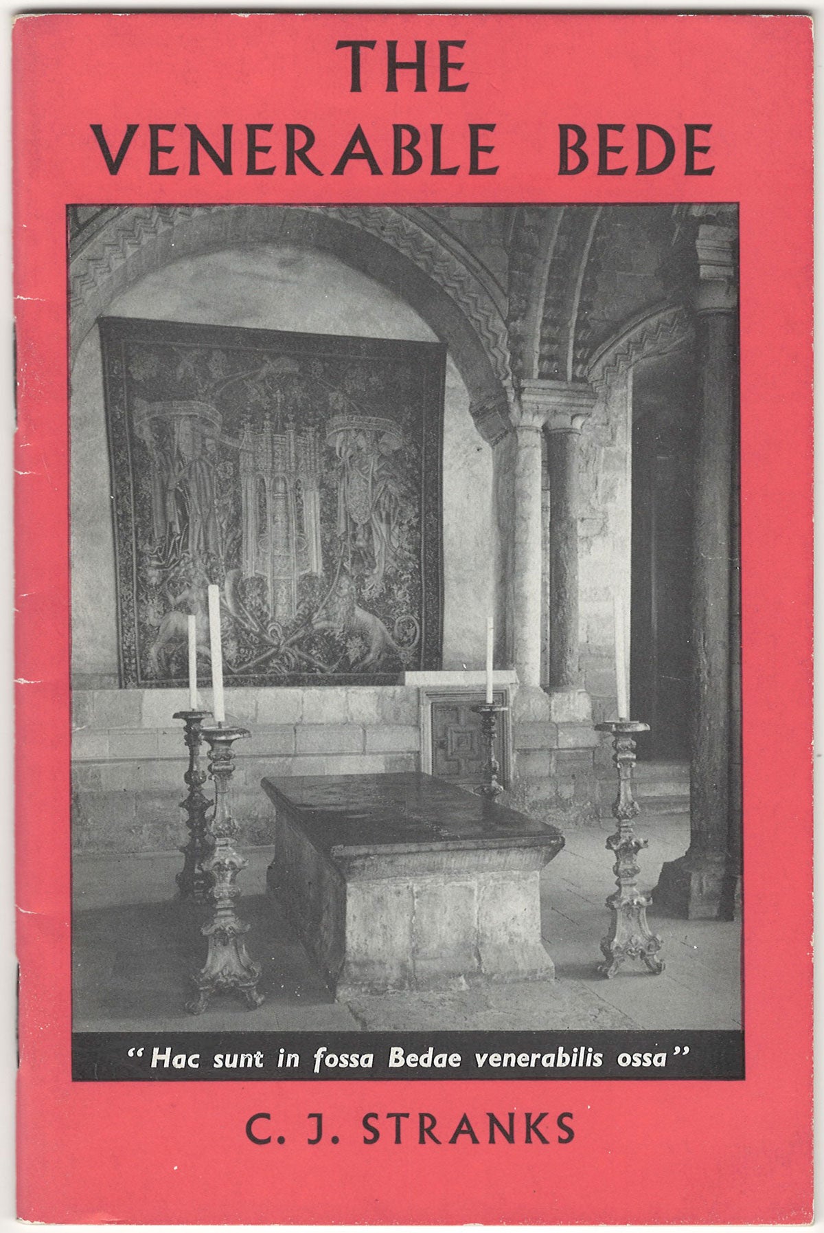 The Venerable Bede by C. J. Stranks front cover