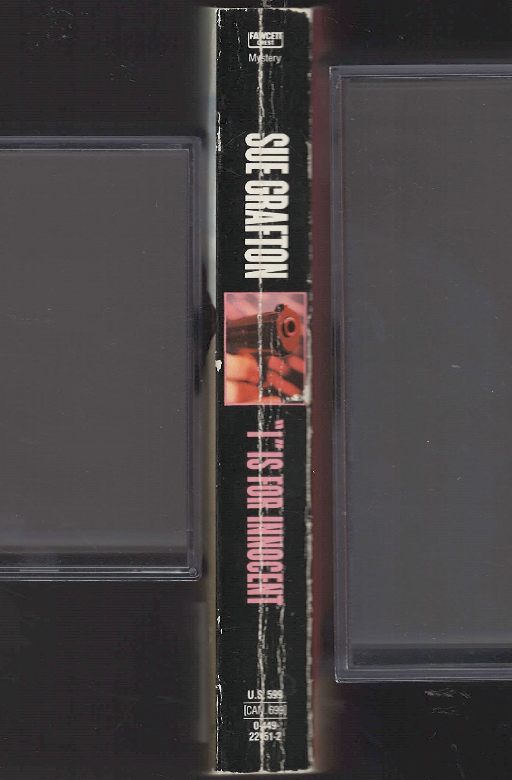 "I" Is for Innocent by Sue Grafton spine