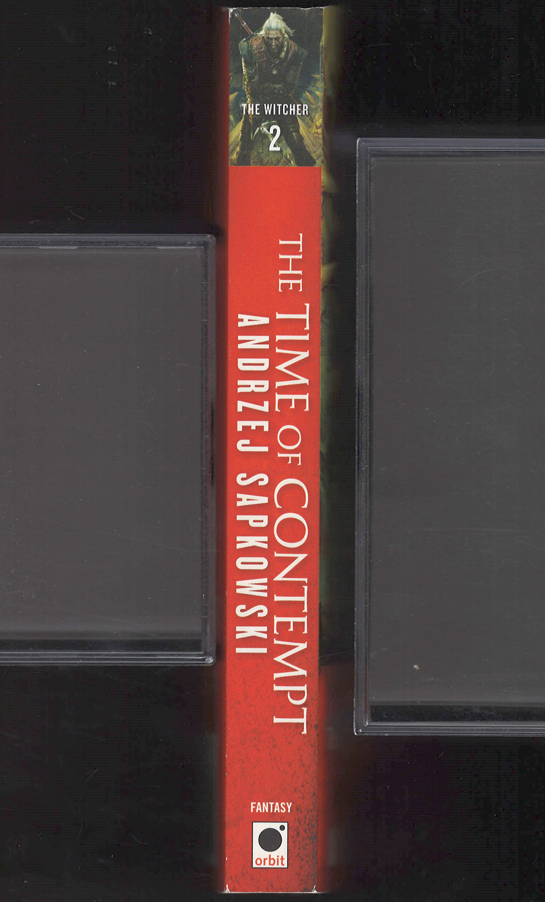 Time of Contempt by Andrzej Sapkowski spine
