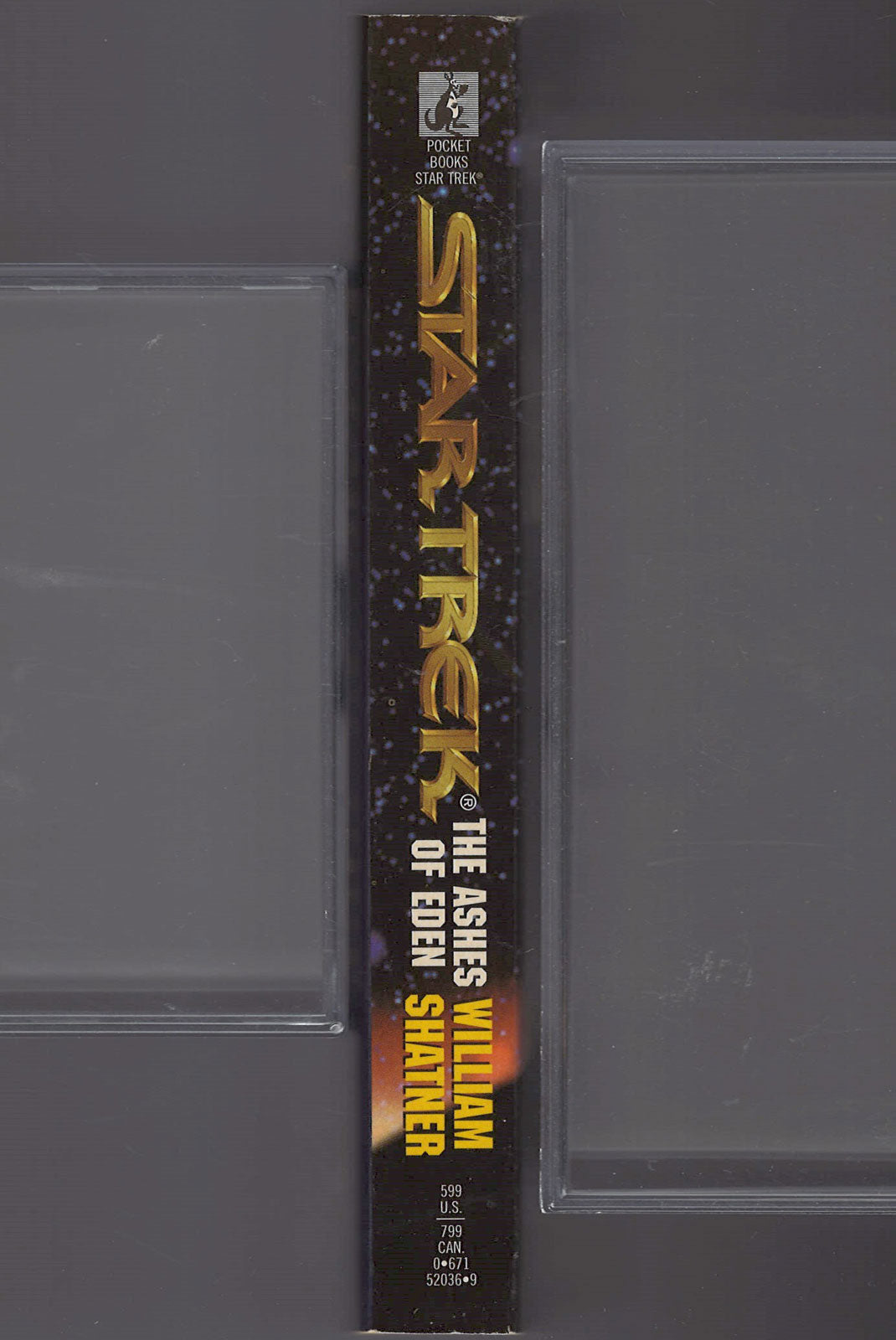The Ashes of Eden by William Shatner spine