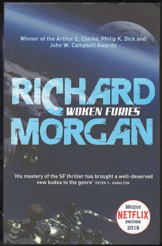 Woken Furies by Richard Morgan front cover