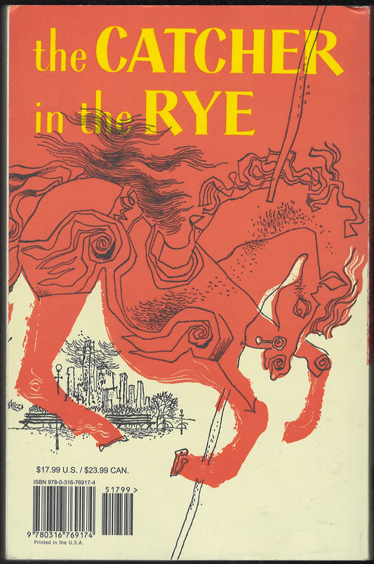 The Catcher in the Rye by J. D. Salinger back cover