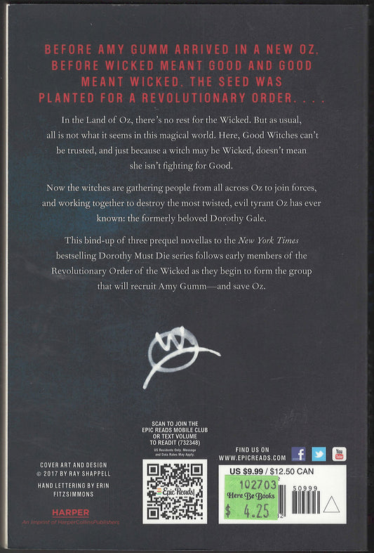 Dorothy Must Die Stories Vol 3 By Danielle Paige back cover