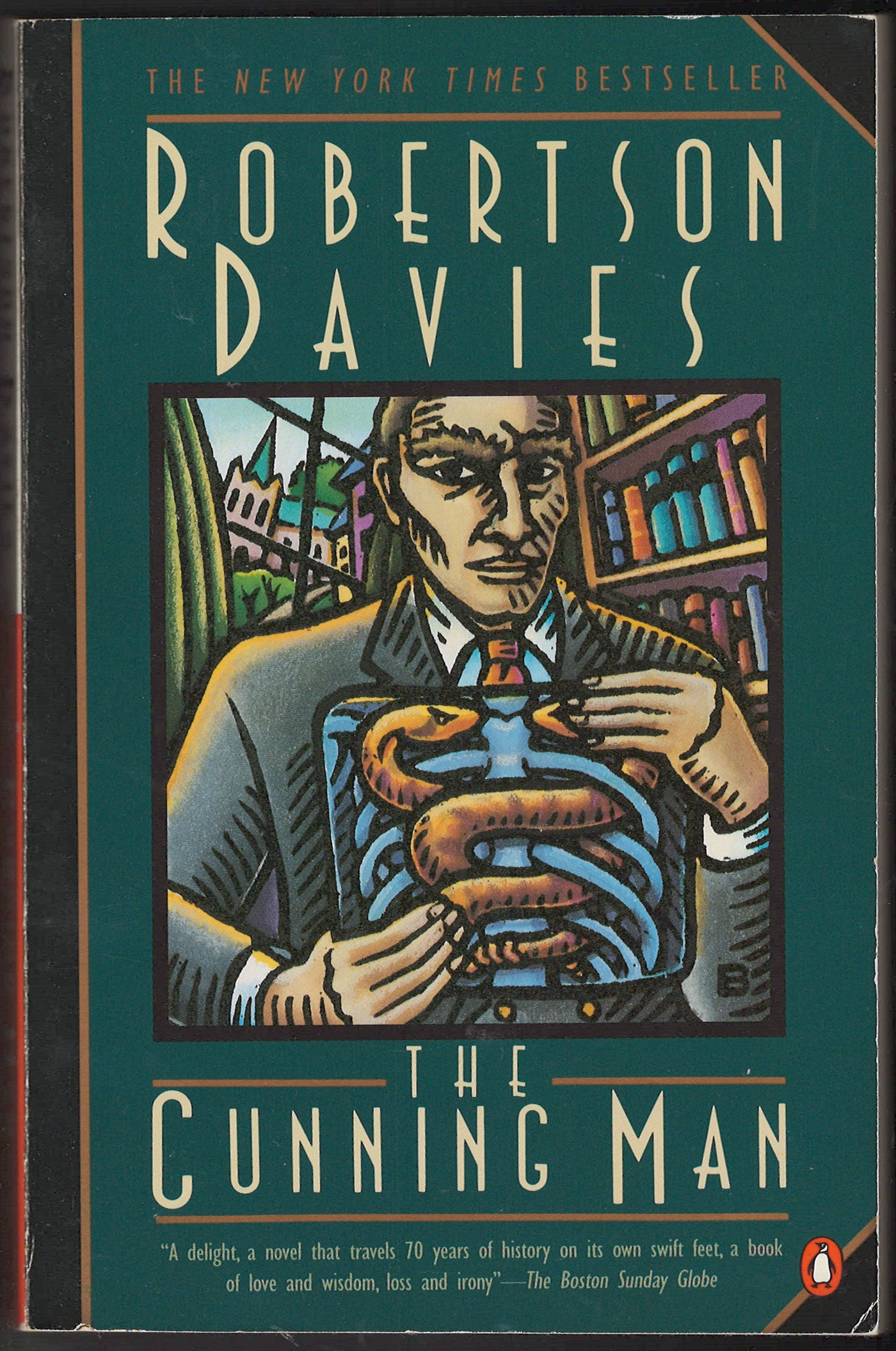 The Cunning Man by Robertson Davies front cover