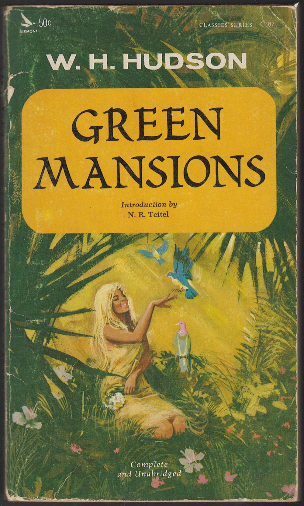 Green Mansions by W. H. Hudson front cover