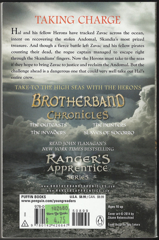 The Hunters by John Flanagan back cover