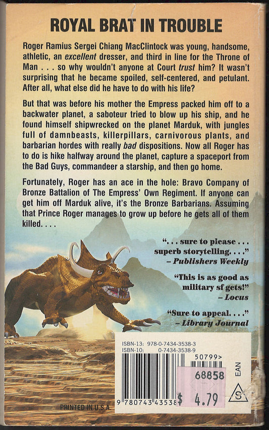 March Upcountry by David Weber and John Ringo back cover