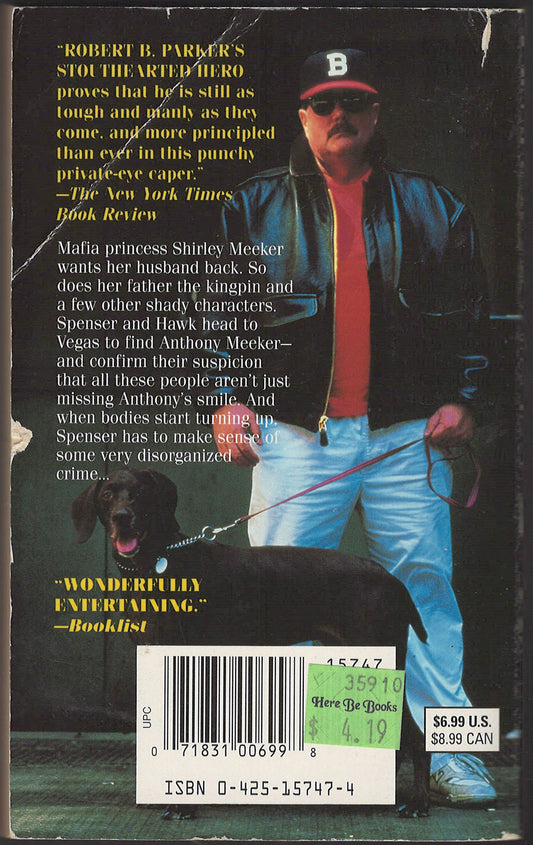 Chance by Robert Parker back cover