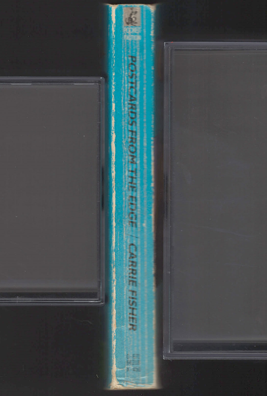 Postcards From The Edge by Carrie Fisher spine