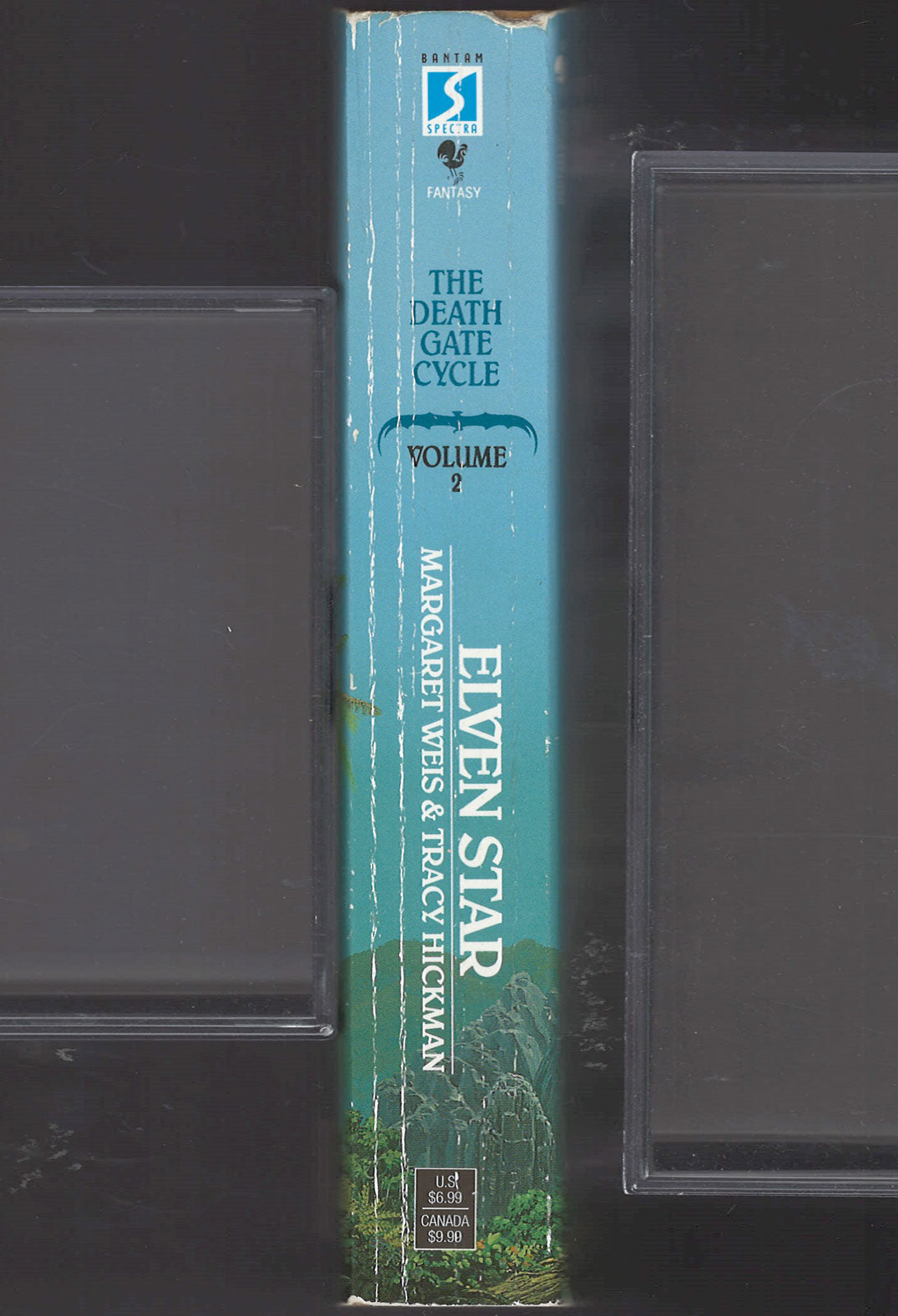 Elven Star by Margaret Weis and Tracy Hickman spine