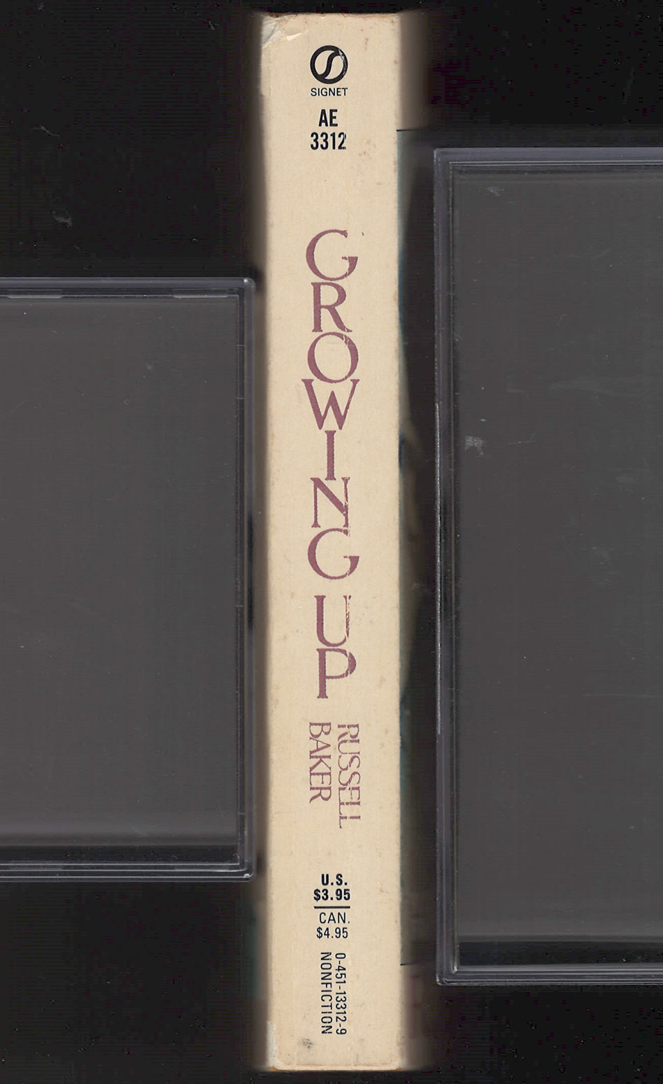 Growing Up by Russell Baker spine