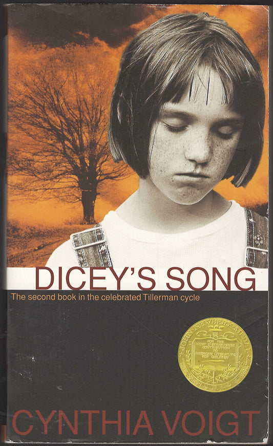 Front cover of Dicey's Song by Cynthia Voigt with an image of a  young girl with a tree in the background.